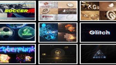 تجميعة قوالب جديدة شعارات للافترافكت حديثة VideoHive Pack - After Effects Projects Pack