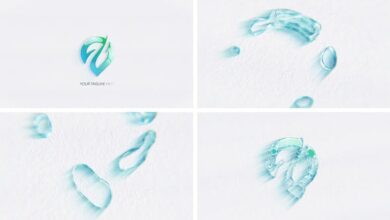 جديد Videohive - Simple Waving Logo - 32322446