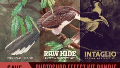 مجموعة أدوات التأثير للفوتوشوب Photoshop Effect Kit Bundle