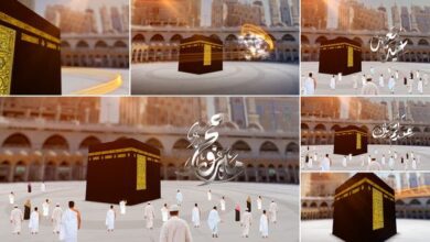 افتتاحية العيد Videohive - HAJJ OPENER & EID (2 versions) - 24160852