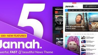 ThemeForest - Jannah v5.4.8 - Newspaper Magazine News BuddyPress AMP - 19659555 - NULLED قالب جنة اصدار جديد كامل