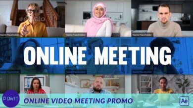 Videohive - Online Video Meeting Promo 33097577