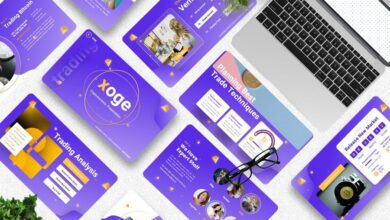 Xoge - Cryptocurrency Powerpoint, Keynote and Google Slides Presentation Templates قوالب بوربوينت+ كي نوت مدفوعة