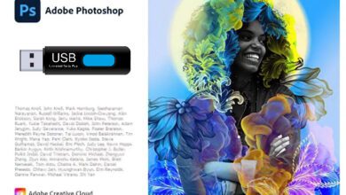 نسخة محمولة Portabe Adobe Photoshop 2022 v23.2.0.277 (x64) Multilingual تعمل مية بالمية