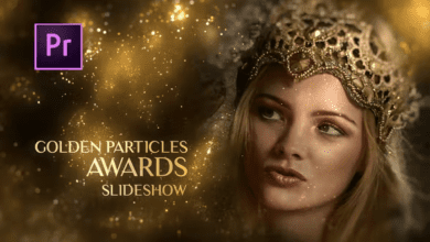 Videohive - Golden Particles Awards Slideshow Premiere Pro - 37419008