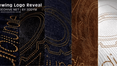 Videohive - Sewing Logo Reveal - 21250473