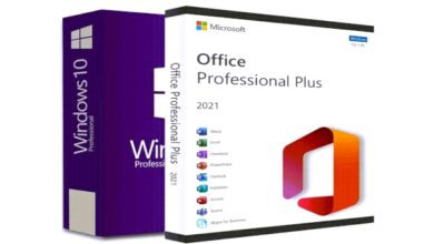 ويندز 10 برو مع الاوفيس 2021 مفعل ومحدث ومع العربية Windows 10 Pro 21H2 Build 19044.1645 With Office 2021 Pro Plus Preactivated Multilingual