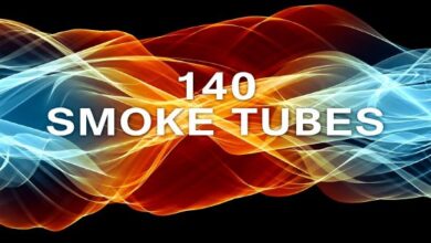 الحزمة كاملة Smoke Tube Brushes & PNG - 3916718