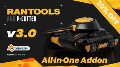 Rantools (And P-Cutter) All-In-One Addon V3.02 for Blender