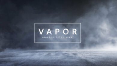 RocketStock – Vapor 100+ Smoke & Fog Effects || حزمة تاثيرات الدخان والضباب كاملة تعمل مع جميع برامج المونتاج!