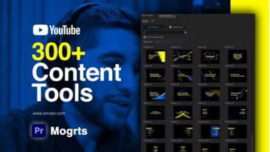 Videohive - Youtube Content Tools for Premiere Pro - 36583411