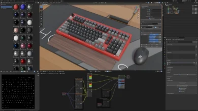 Blender Keyboard Render Kit 2