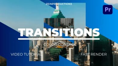 تنقلات جديدة للبريمير Videohive - Transitions - Premiere Pro - 38742544