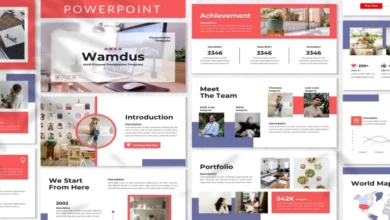 Wamdus - Business Powerpoint Template BRUED6X