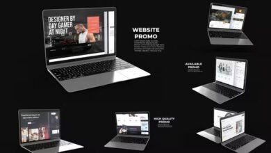 Videohive - Laptop Website Promo - 36009462