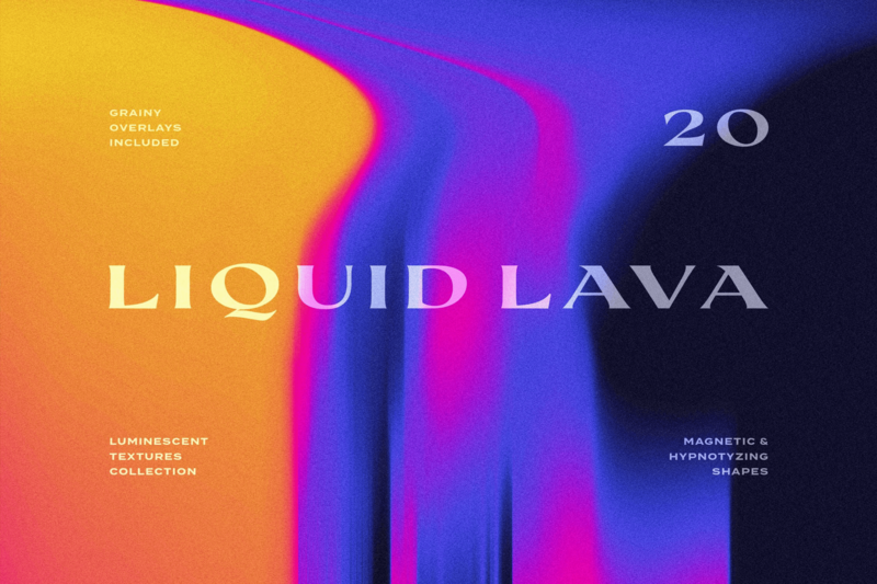 Liquid Lava Luminescent Textures - 10254674