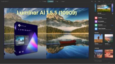 تحميل مفعل جاهز Luminar AI 1.5.5 (10909)