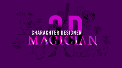 Motion Design School - 2D Character Design Magician