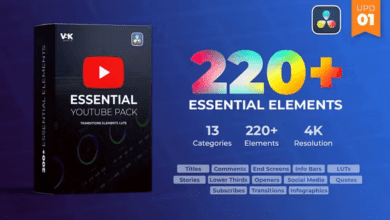 Videohive - Youtube Essential Pack 30928023