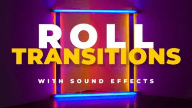 Videohive Roll Transitions Pack 44761823