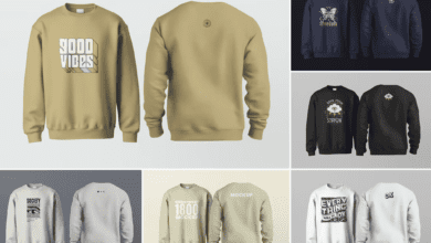 Gildan 1800 Sweatshirt Mockups