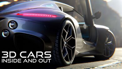 3D Cars: Inside and Out - Blender Market