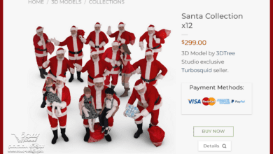 Santa Claus - 3dtree people