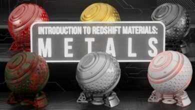 Skillshare - Demystify Redshift Materials in C4D