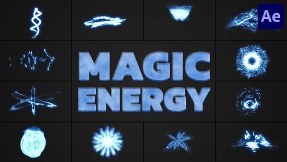 Videohive Magic Energy Elements for After Effects 48885143