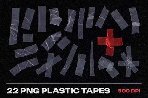 22 PNG Plastic Tapes - XS9UUDT