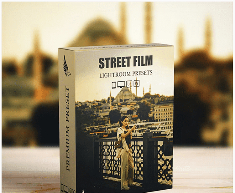 Hollywood Street Movie Landscape Presets For Lightroom - 49537617