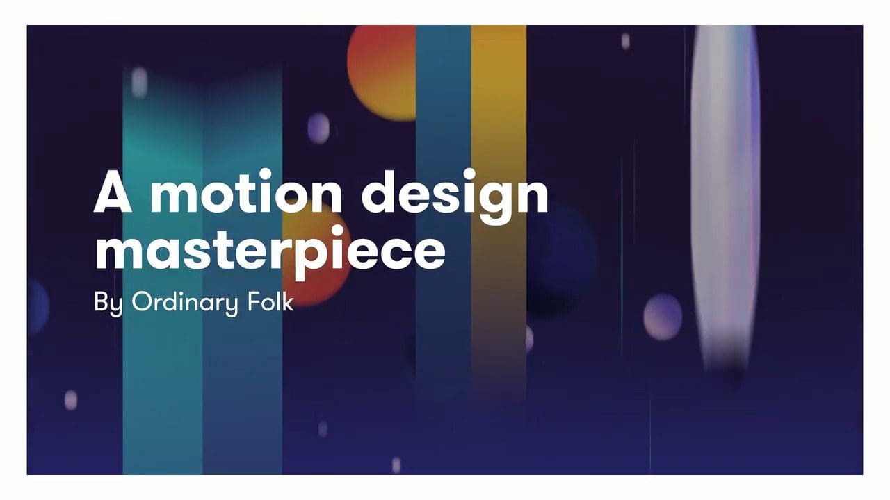 School of Motion - A motion design masterpiece