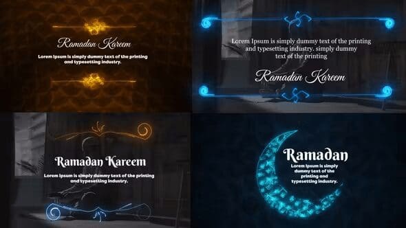 Videohive Islamic Ramadan Titles - Lower Thirds 51330089