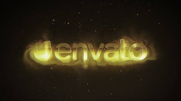 Videohive Gold Particles Logo Reveal 51985234