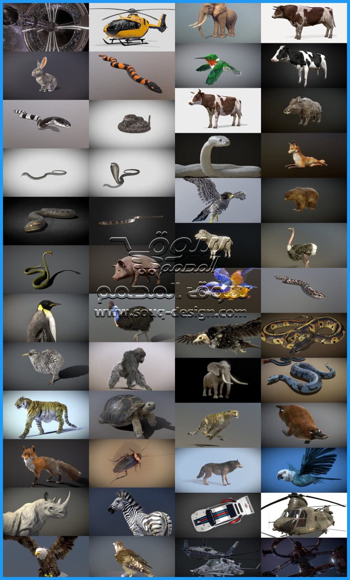 Sketchfab Animals Pack 15.07.2024