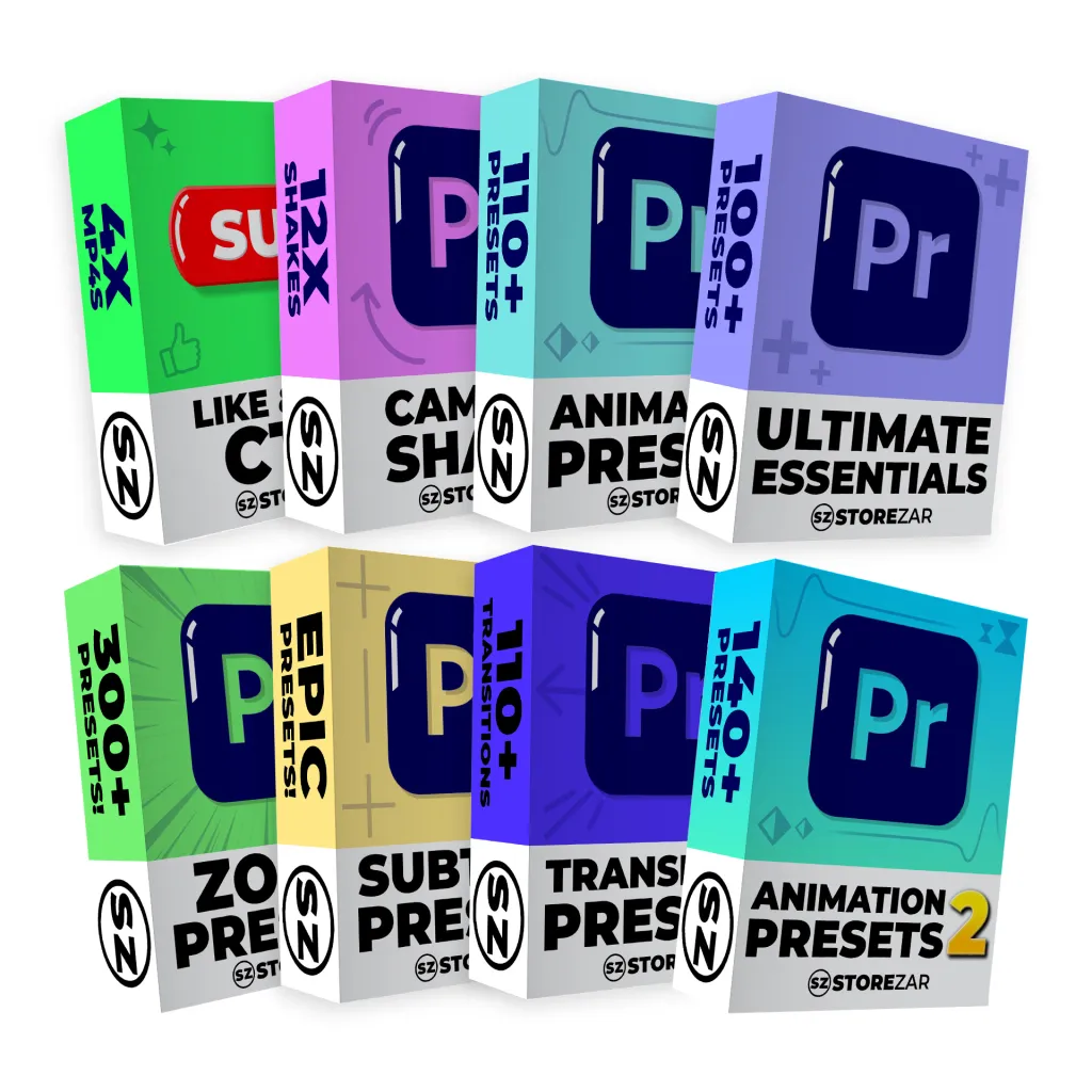 Storezar – The Ultimate Bundle MEGA for Premiere Pro