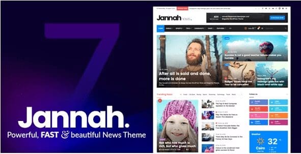 Jannah v7.3.1 - Newspaper Magazine News BuddyPress AMP Nulled