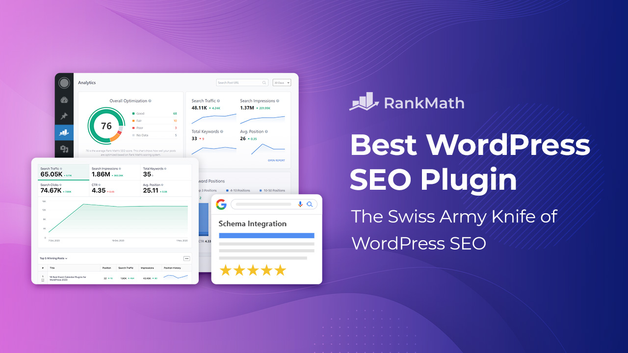 Rank Math Pro v3.0.71 - WordPress SEO Made Easy Nulled