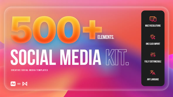 Videohive - Social Media Kit | After Effects - 54759855