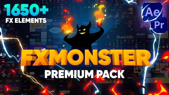 FXMonster Packs Collection | VideoHive | After Effects | Premiere Pro