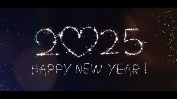 Videohive - Sparkler New Year | After Effects - 56024579