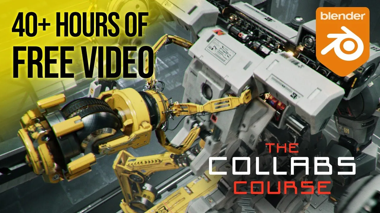 CGCookie - THE COLLABS COURSE: A Raw Look Into Remote Blender Production